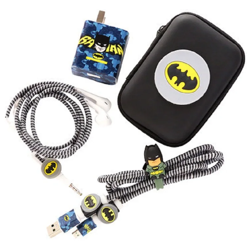 style 11 Мультфильм USB кабель протектор чехол для наушников Спиральный шнур протектор для huawei mate 9/mate 9 Plus/P10/P10 Plus зарядное устройство HW-050450C00 - Цвет: style 11