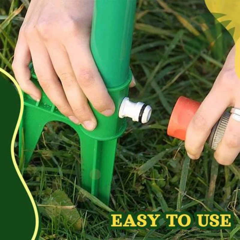 Автоматический вращающийся спринклер для сада развлекательный в форме цветка