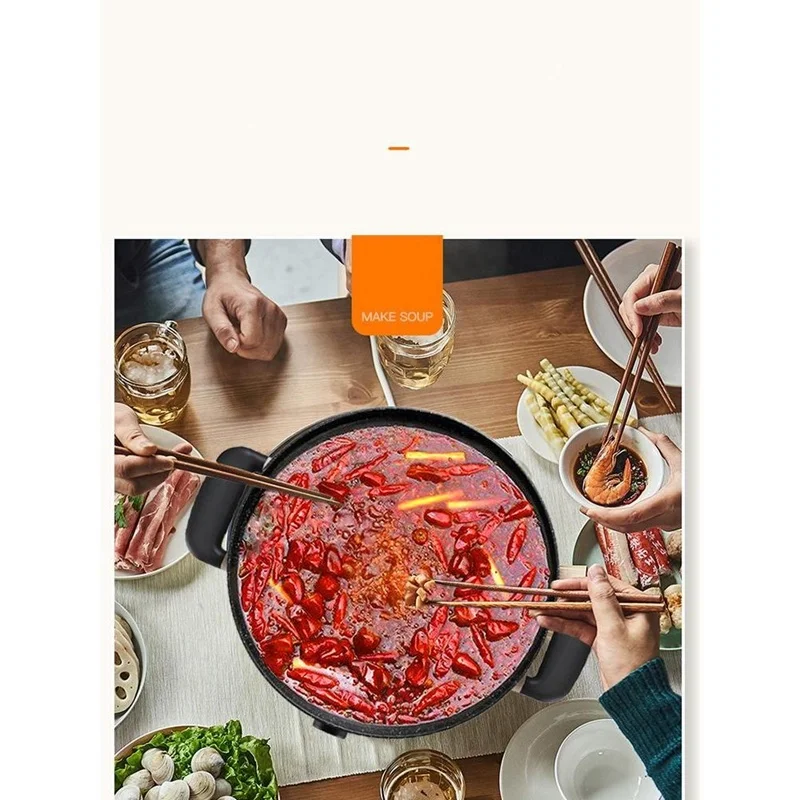 enseres catering commercial restaurant equipment aparato de cocina appareil cuisine home kitchen appliance electric skillet free global shipping