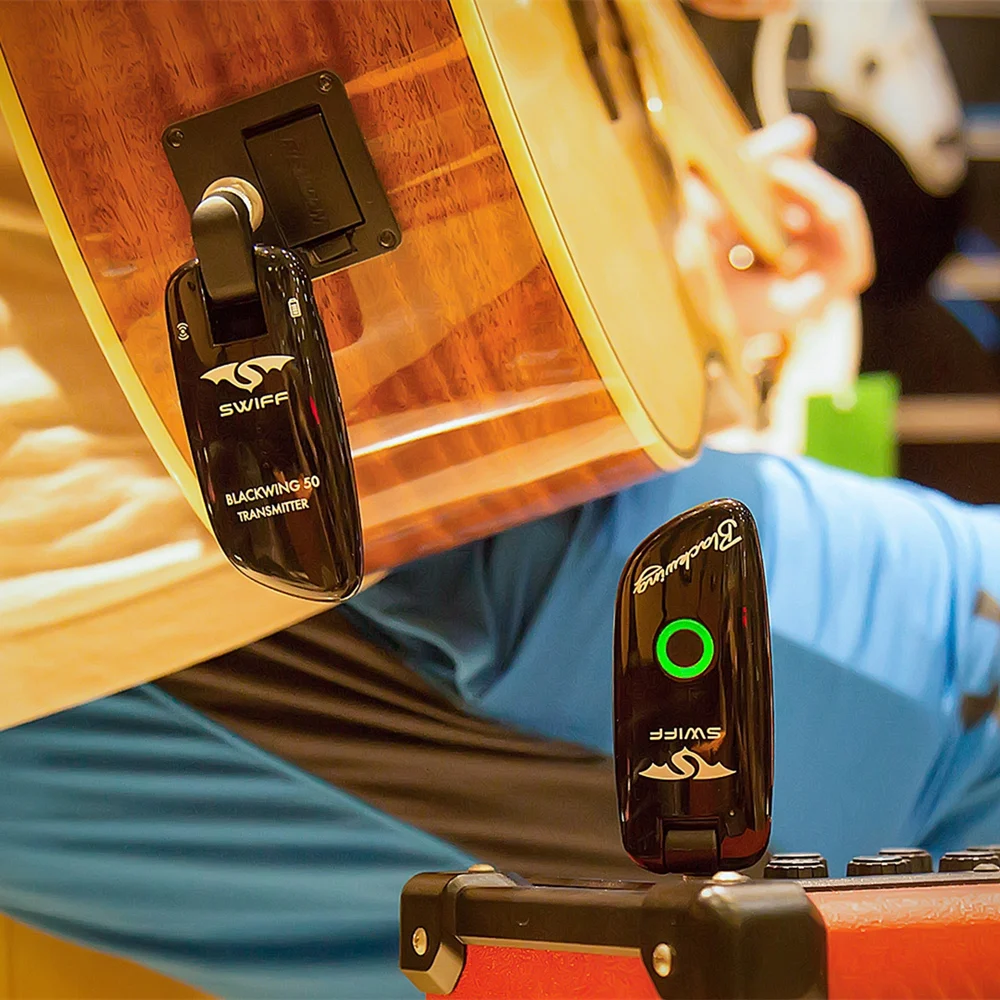 swiff ws 50 uhf audio verstärker gitarre wireless system 50m 635mm drahtlose elektrische gitarre sender empfänger für gitarre bass fre