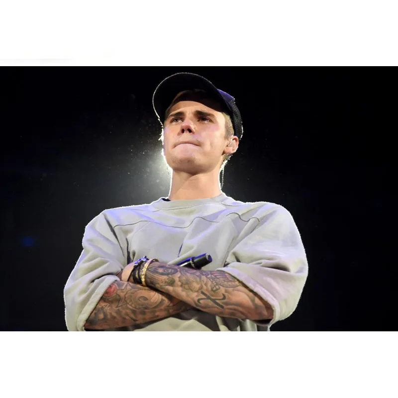 Популярная звезда Джастина плакат с БИБЕРОМ украшение для дома настенный постер