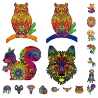 jigsaw toy 3d wooden puzzles diy unique handicraftpopular animal shape birthday child toys for adults puzzle men and women