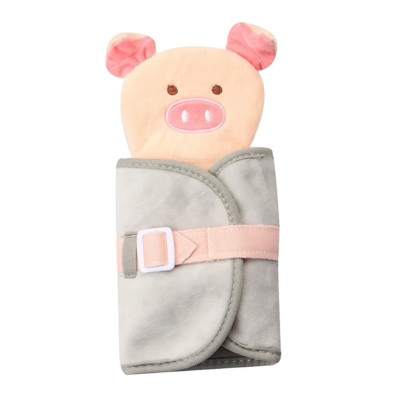 

New Hot Sale Fashion Dressing Learning Board Cartoon Pig Model Early Education Basic Life Skills Learning Toy For children Gifts