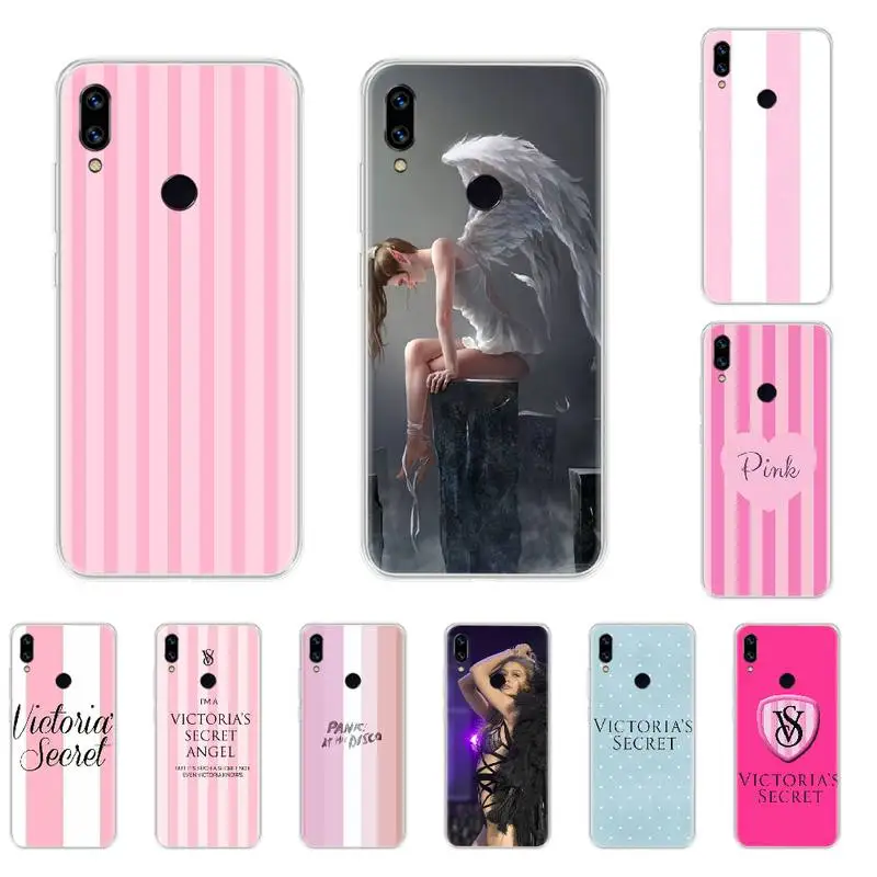 Роскошный чехол для телефона Victoria PINK girl уникальный дизайн Xiaomi Redmi 2 3 4x5 5a 6 7 8 8T pro