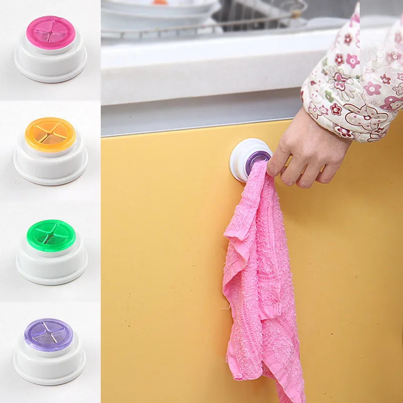 

Practical Wall Shelf Wash Cloth Clip Holder Clip Dishclout Storage Rack Bathroom Storage Hand Towel Rack Home Kitchen Tools