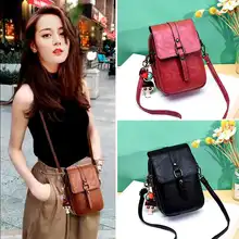 High Quality PU Leather Universal Mobile Phone Bag For Samsung/iPhone/Huawei/HTC/LG Wallet Case Shoulder Bag Cover Handbag Pouch