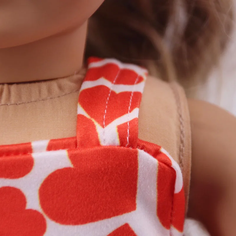 Одежда для кукол платье девочки сумка одежда 18-дюймовых американских и 43 см