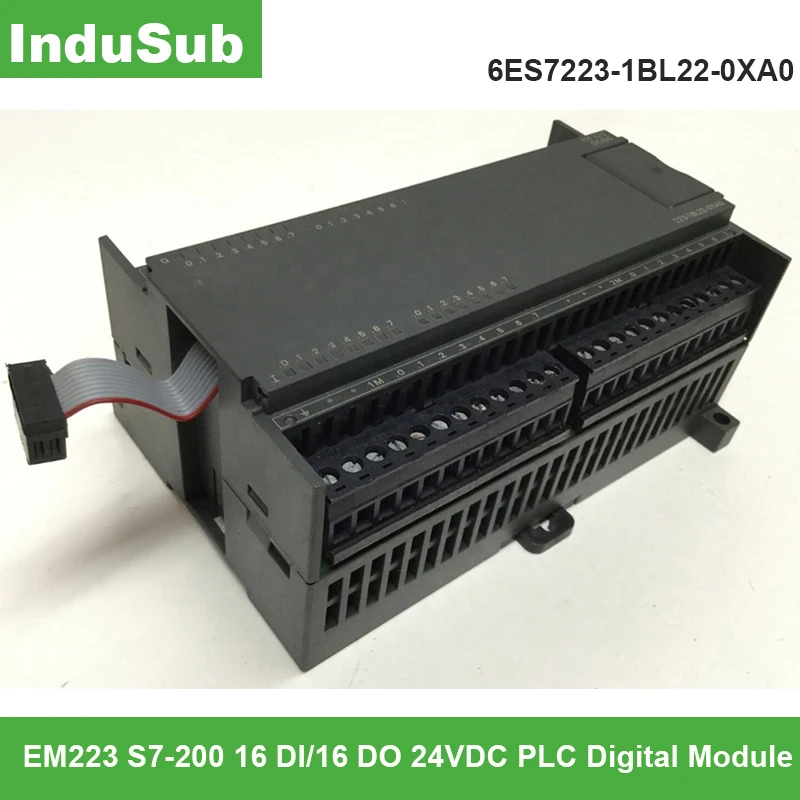 

6ES7 223-1BL22-0XA0 Compatible EM223 S7-200 16 DI/16 DO 24VDC PLC Digital Module 6ES72231BL220XA0