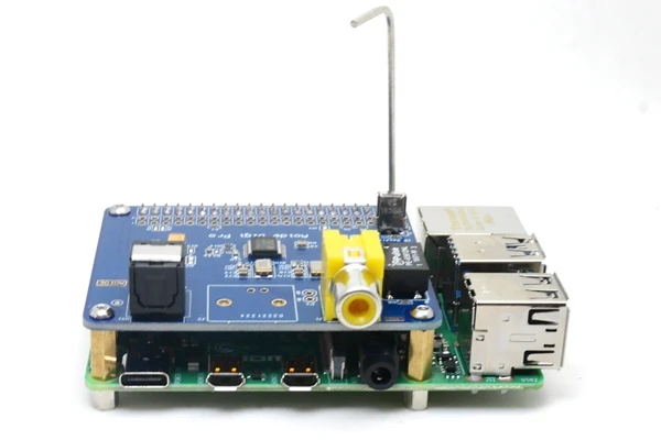 Алюминиевый корпус и UGEEK AOIDE Digi Pro работают с Raspberry Pi 4 Модель B/4B | DIY ваш HiFi плеер построить с Raspberry Pi