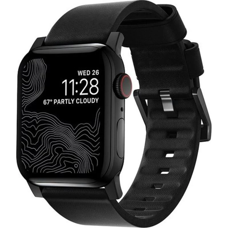 Ремешок Nomad Active Modern Leather Strap для Apple Watch 44mm/42mm | Наручные часы