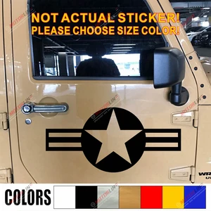 1 x Военная виниловая наклейка на бампер ВВС, выберите размер и цвет!