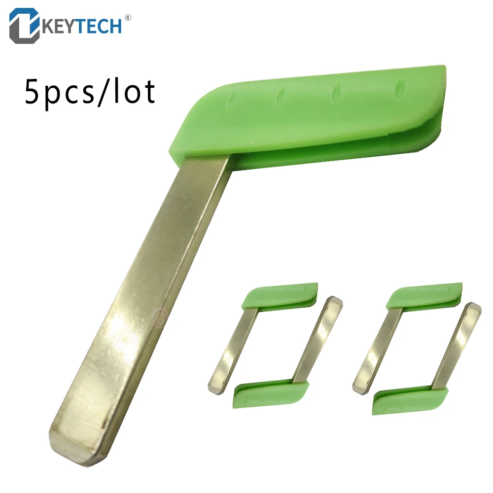 

OkeyTech 5 pcs/lot Remote Car Keyless Insert Blade For Renault Laguna Emergency Car Key Blade Replacement Entry Key Blank Blade