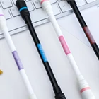 Креативная стираемая гелевая ручка, Вращающаяся ручка 0,5 мм, вращающиеся игровые ручки для детей, студентов, игрушки для письма, кавайная канцелярская ручка