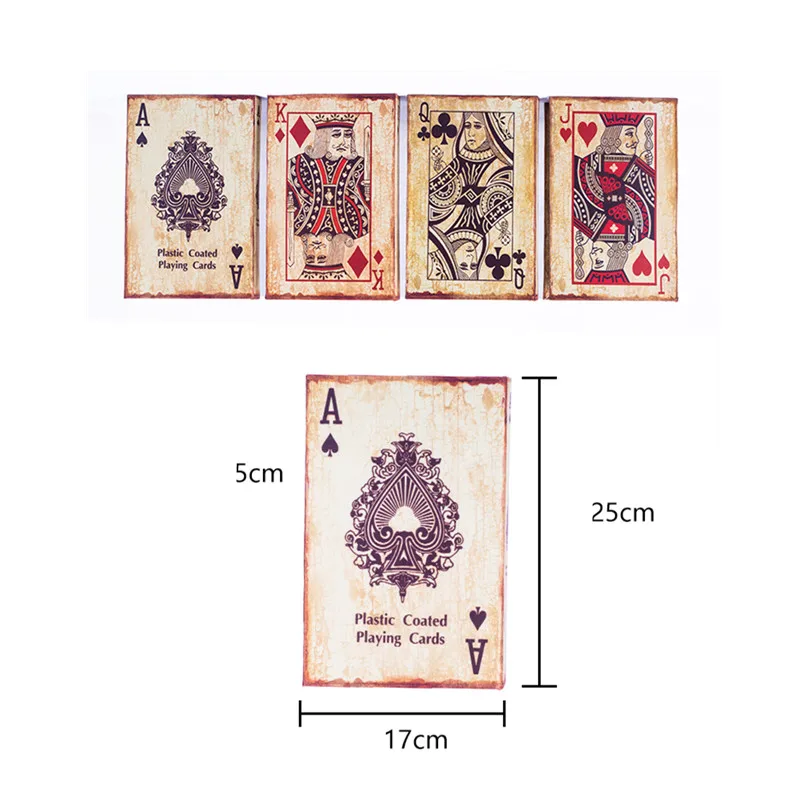 

Playing Card Shape Storage Box Simulation Book Privacy Storage Desktop Storage Creative Props Decoration Private Money Organizer