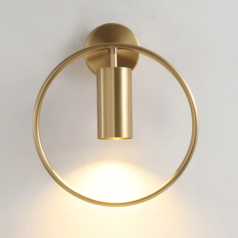 

Nordic Minimalist Creative LED Wall Lamp 5W Personality Background Wall Aisle Bedside Wall Lamp Bedroom Wall Lamp