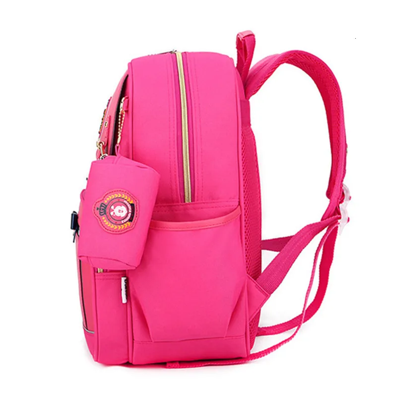 Backpack School bags 2023 Princess Bowknot orthopedic Children Girls satchel bag waterproof schoolbag Kindergarten Mochila