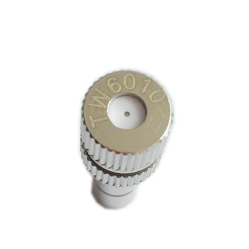 0.6mm orifice S258 БЫСТРОРАЗЪЕМНАЯ Соединительная насадка низкого давления 0,15-0,6 мм распылитель для запотевания садовый разбрызгиватель охлаждающий опрыскиватель с фильтром 20 шт - Цвет: 0.6mm orifice