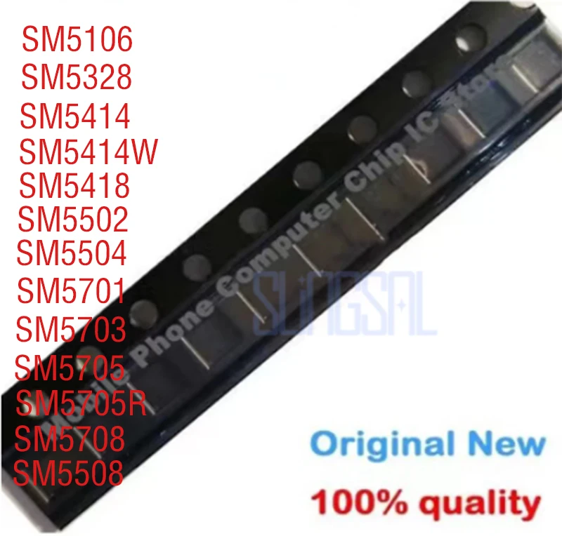 

6pcs SM5106 SM5328 SM5414 SM5414W SM5418 SM5703 SM5703A SM5705 SM5502 SM5504 SM5701 SM5705R sm5708 SM5508