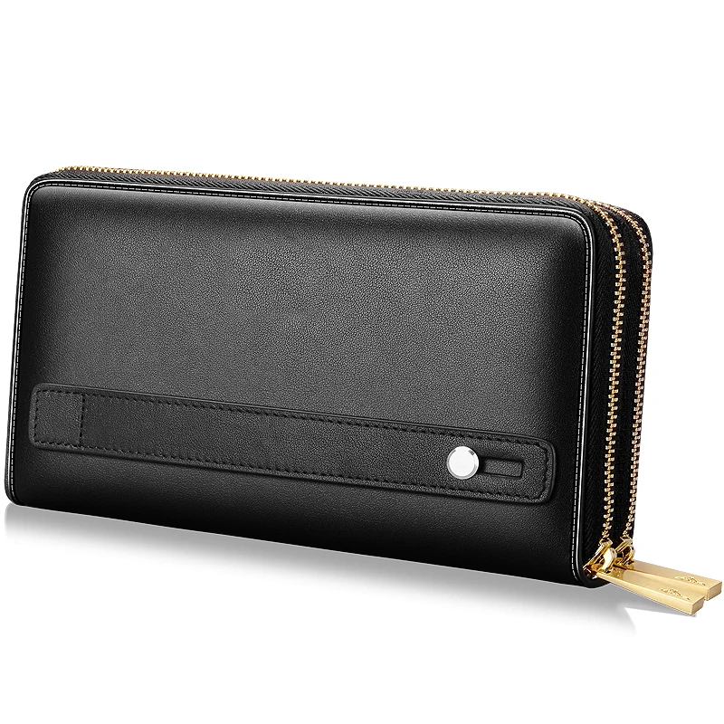 Сумка Septwolves мужская из натуральной кожи модный брендовый клатч деловая