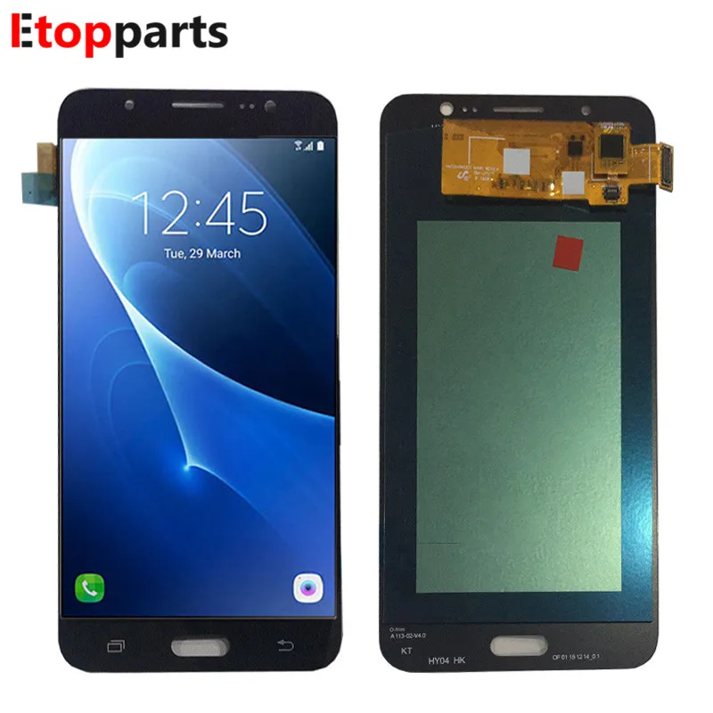 OLED для Samsung Galaxy J7 2016 J7108 ЖК-дисплей J7109 J7108F сенсорный экран дигитайзер стекло в
