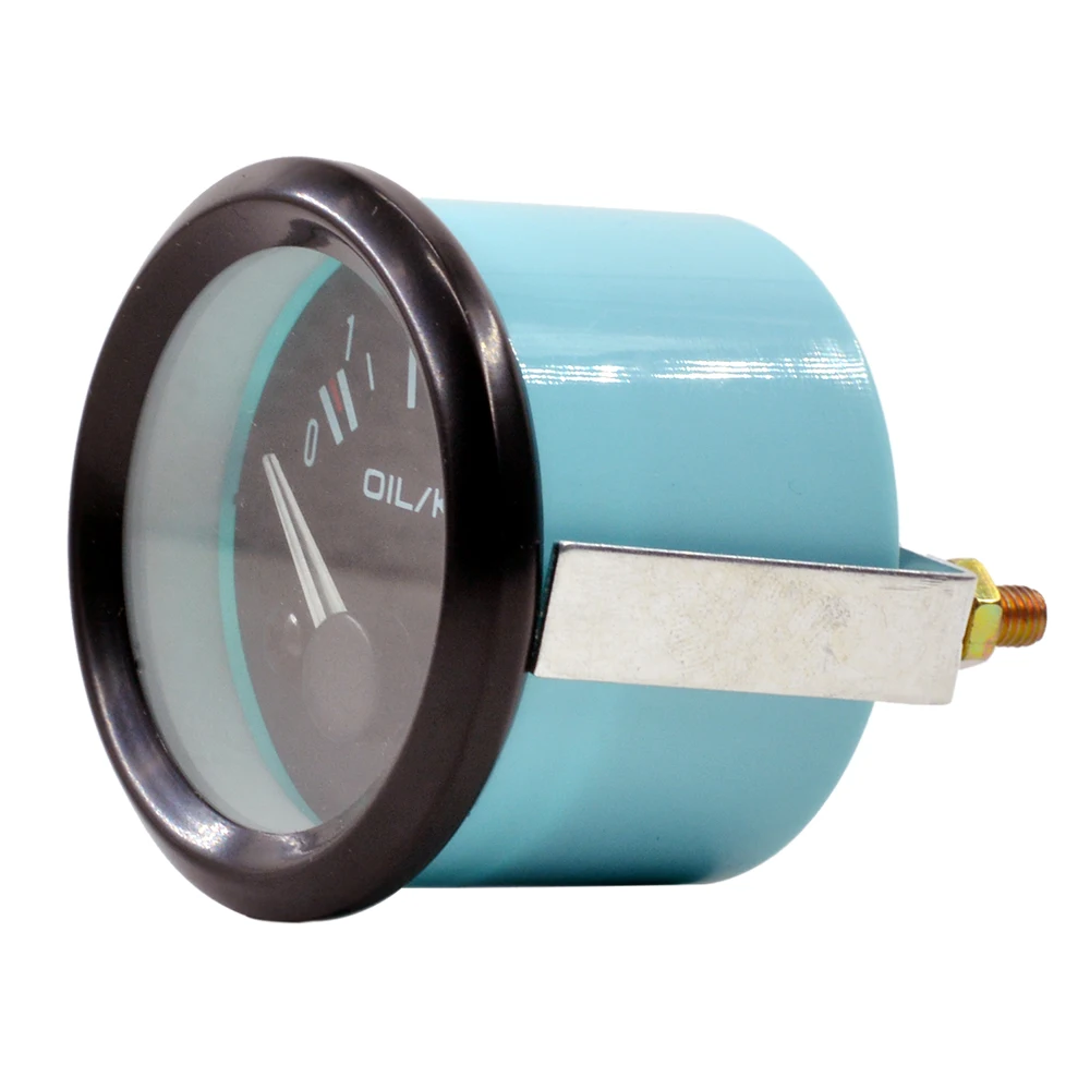 Аналоговый манометр Dragon 2 дюйма 52 мм черный измеритель давления масла для