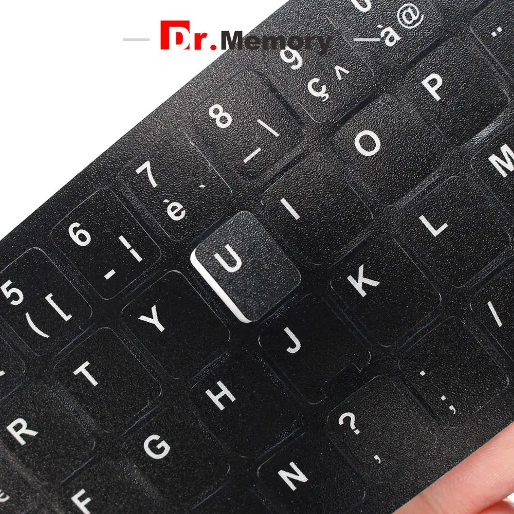 Наклейка на французскую клавиатуру нескользящая раскладка букв для ноутбука