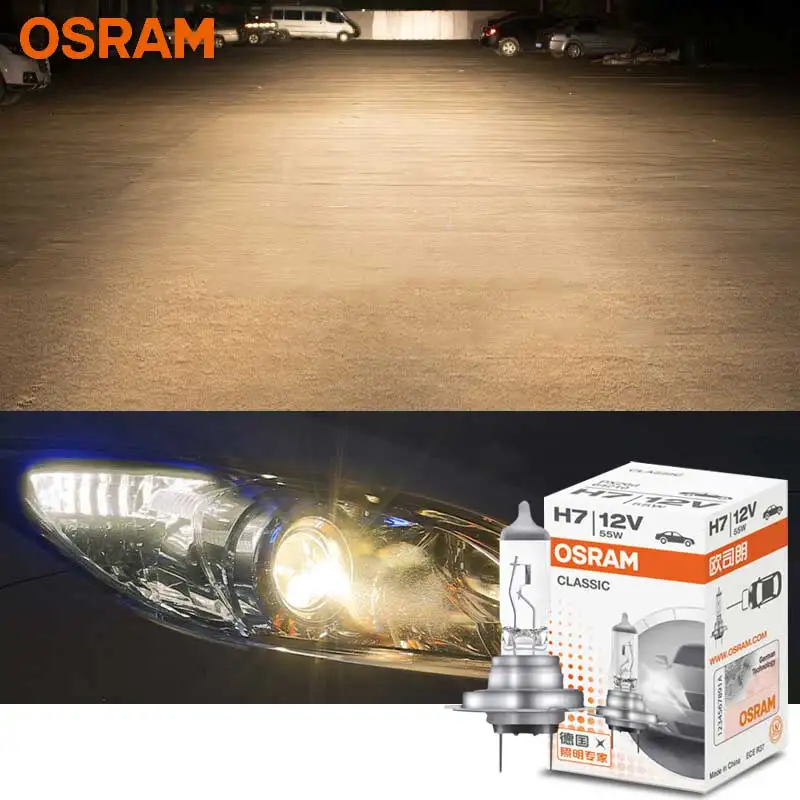 OSRAM H7 PX26d 3200K стандартная оригинальная линия Автомобильная передняя фара