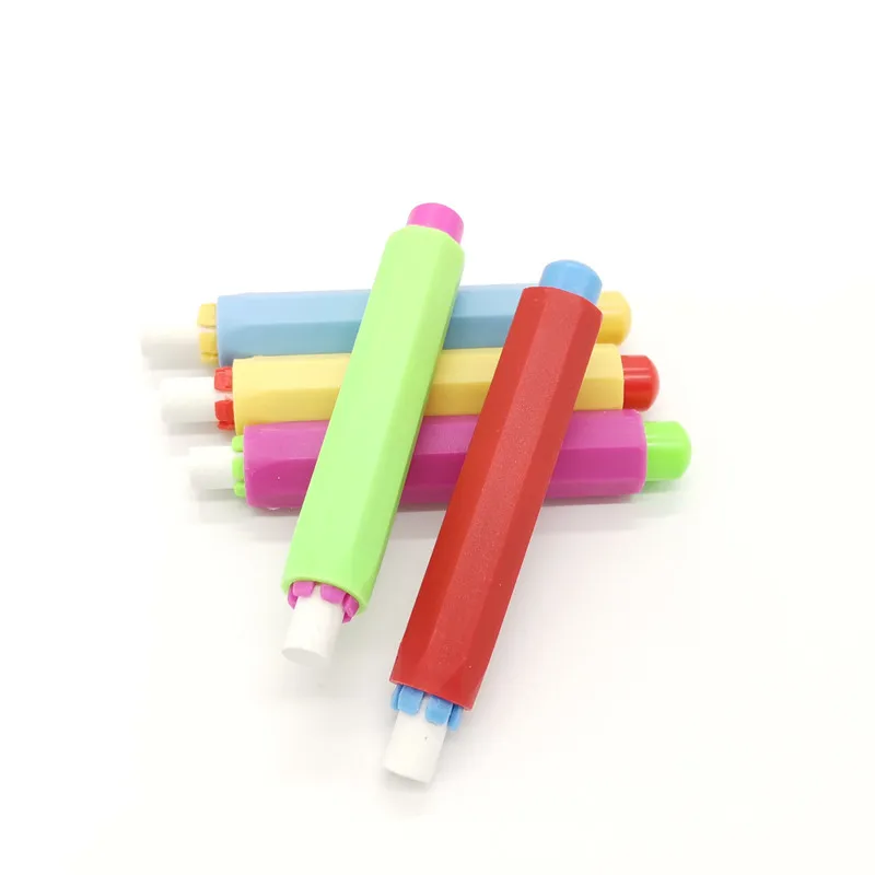 5 шт. новые грязные руки обучение пластиковый Мел для покрытия офисного учитель