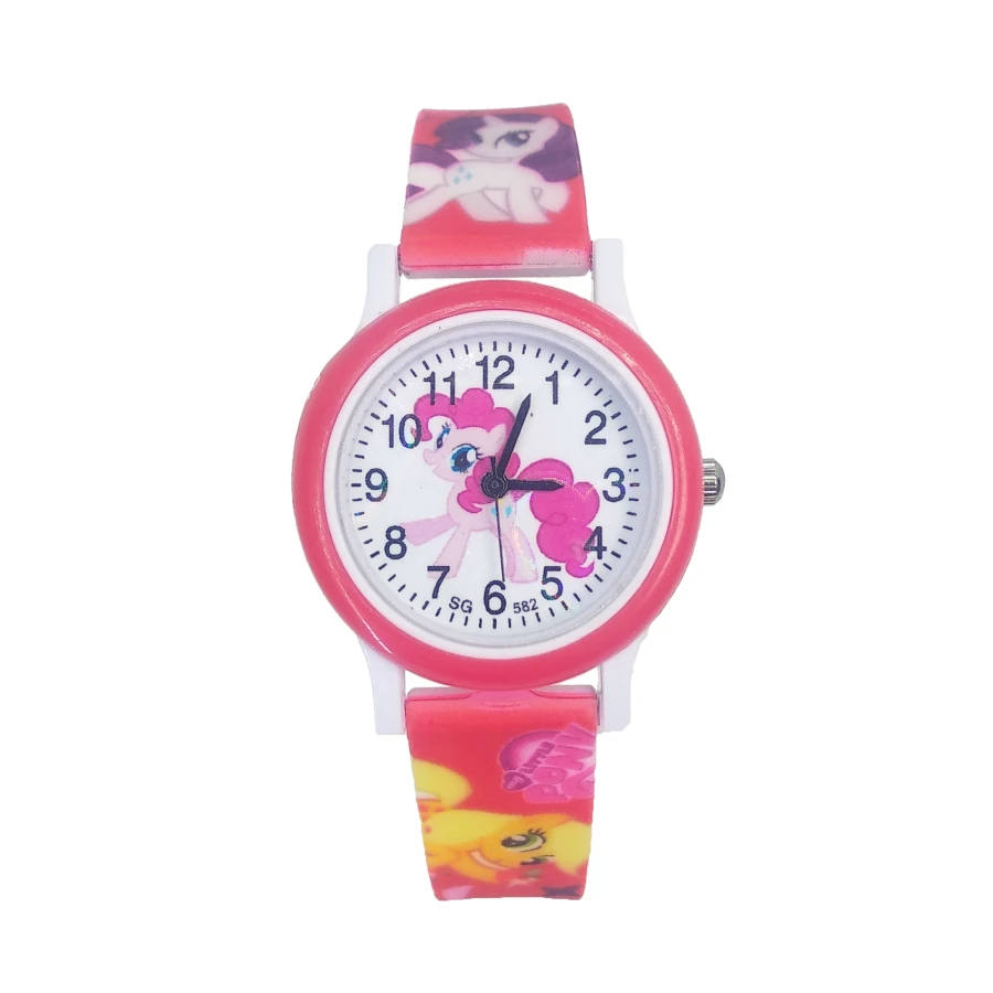 Cute pretty horse style Children's Watches Kids Student Girls Clock Child Quartz Wristwatches Women Watch for boys baby gift | Наручные