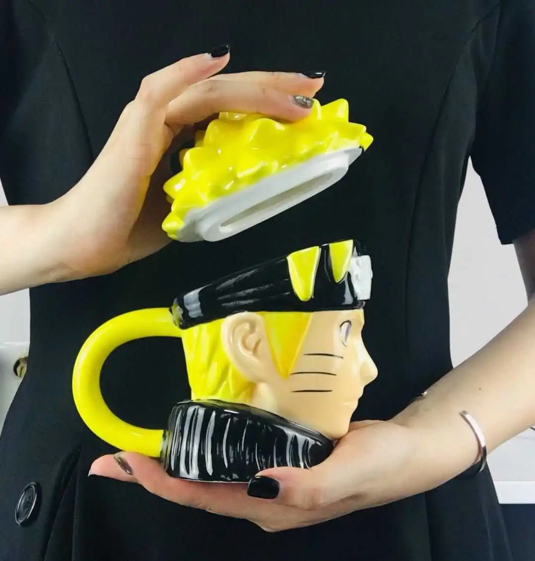 Japanese Anime Peripheral 3D Mug Cup Creative Cartoon Milk Gifts | Игрушки и хобби
