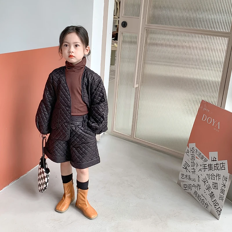 

2 шт., детский спортивный костюм с хлопковой подкладкой и шортами