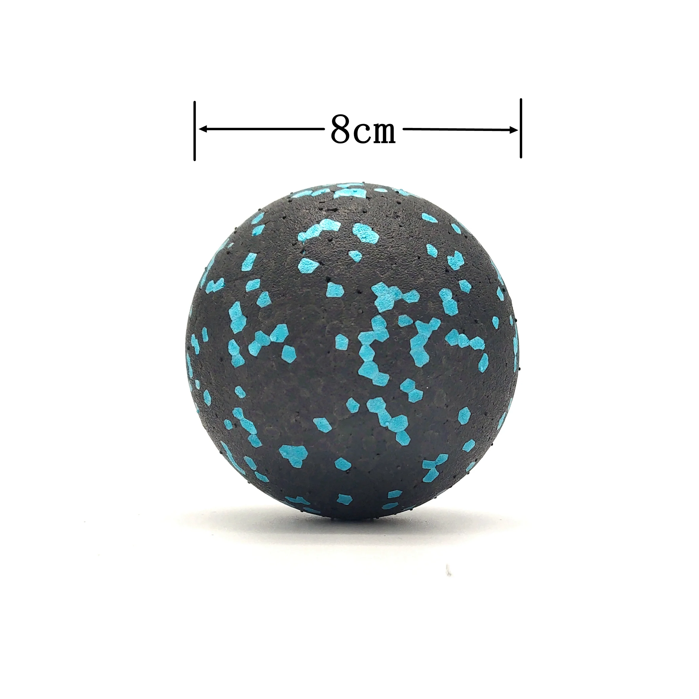 BlackBlue8cm Арахисовые массажные шарики, набор шариков для Лакросса, физический триггер, точечная терапия, Миофасциальный Релиз, мышечные узлы, Йога, Кроссфит, самомассаж - Цвет: BlackBlue8cm