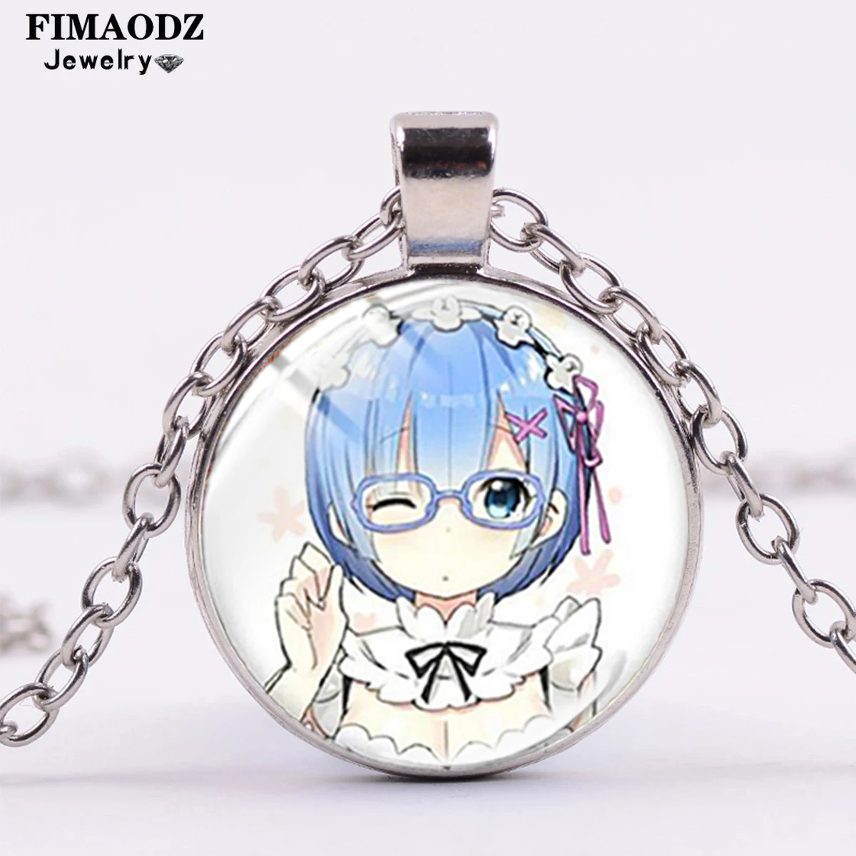 FIMAODZ аниме RE: ZERO ожерелье ОЗУ Rem фигурка из Astroboy (художественной фотографией