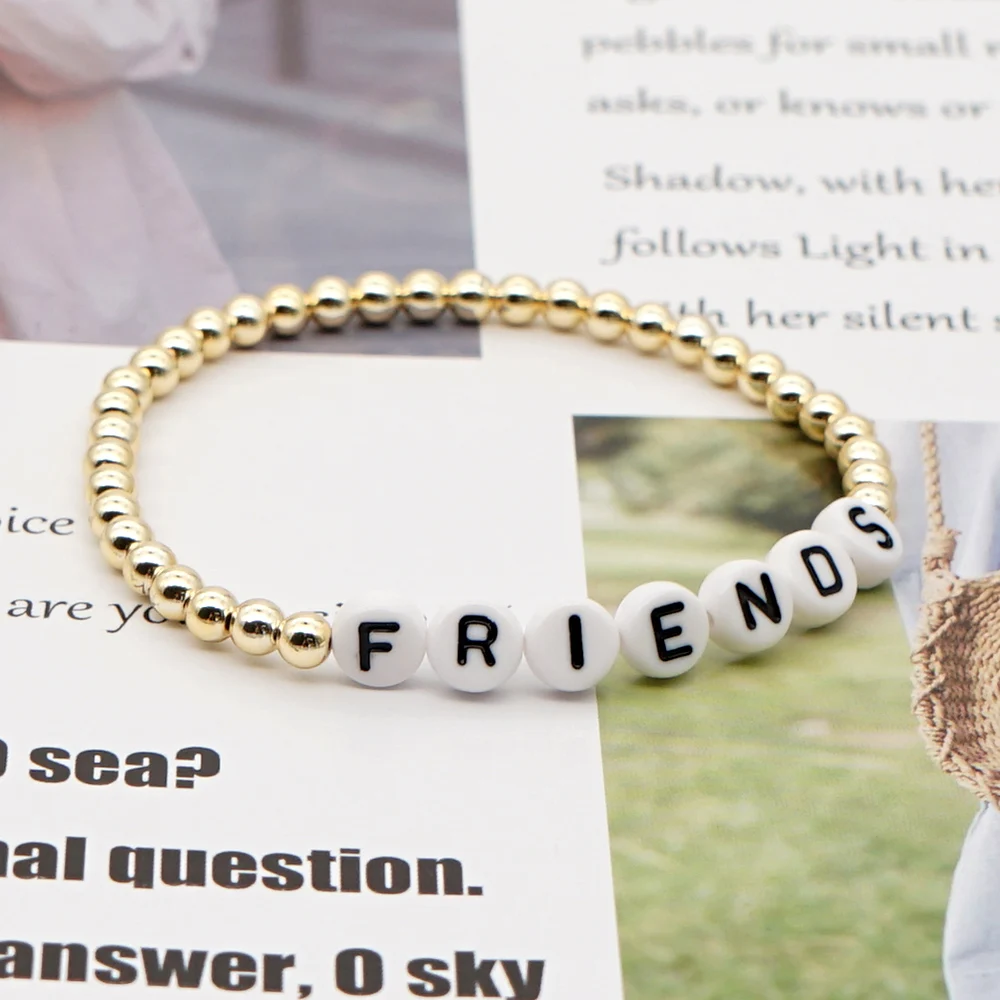 Go2Boho Friends браслет детская модель для женщин высокое качество японский золотой