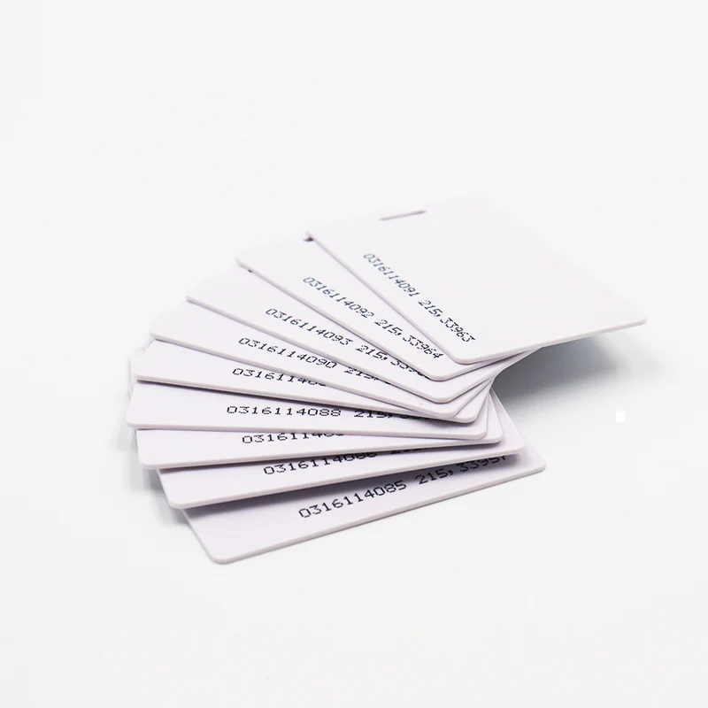 100pcs/lot 125khz EM4200 clamshell rfid card reading range 70 to 100cm for car parking system | Безопасность и защита