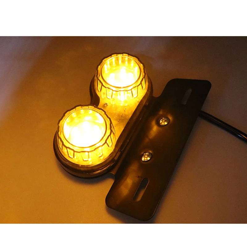 Hlxg 1 шт. декоративная лампа для мотоцикла задний фонарь тормоза держатель