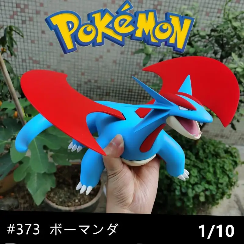 Pokemon GK 1/10 Salamence Anime Action Collection Figures Model Toys Gifts for Kids