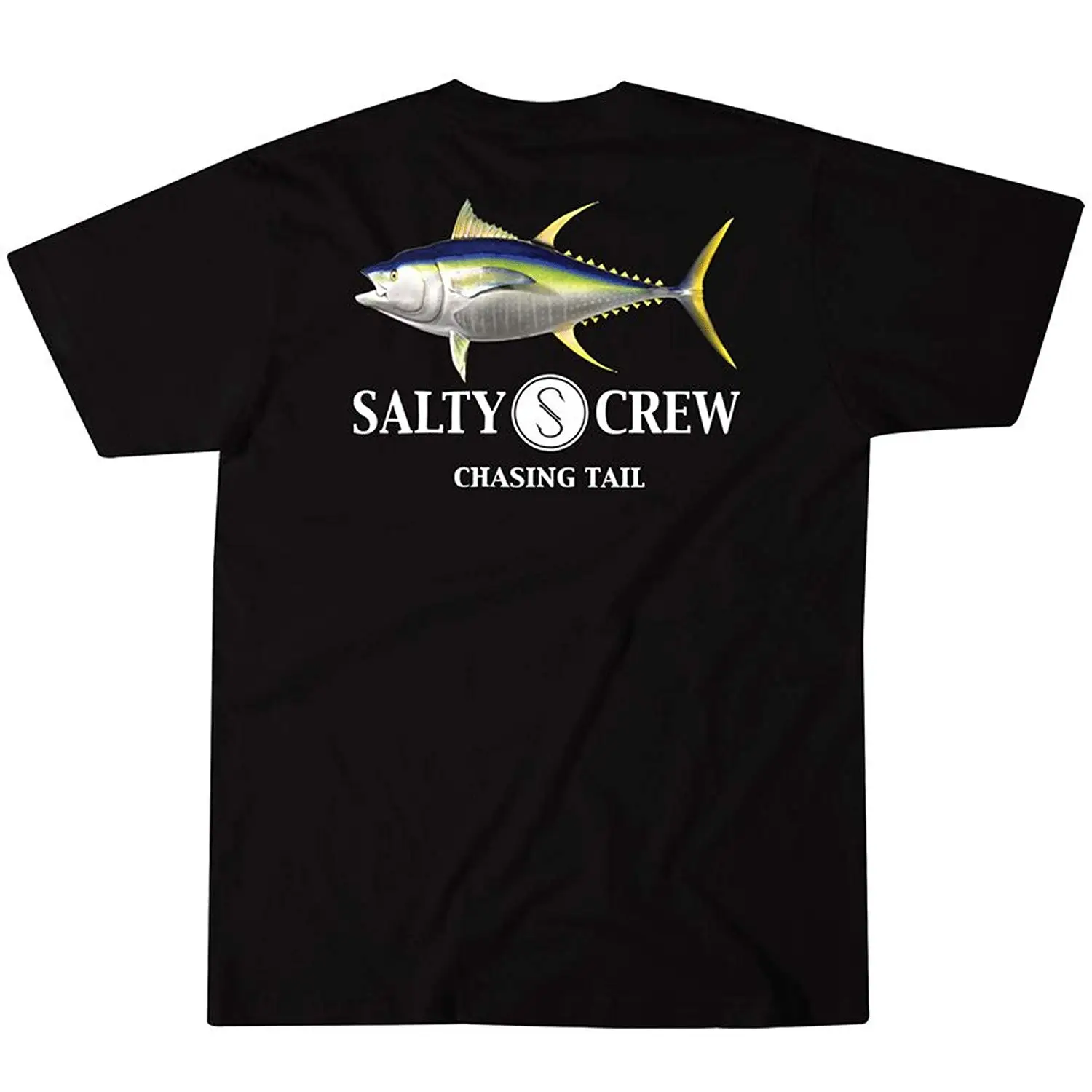 

Salty Crew MenAhi Mount SS T-Shirt Short Casual Cotton O-Neck tee shirt Print Broadcloth t shirt