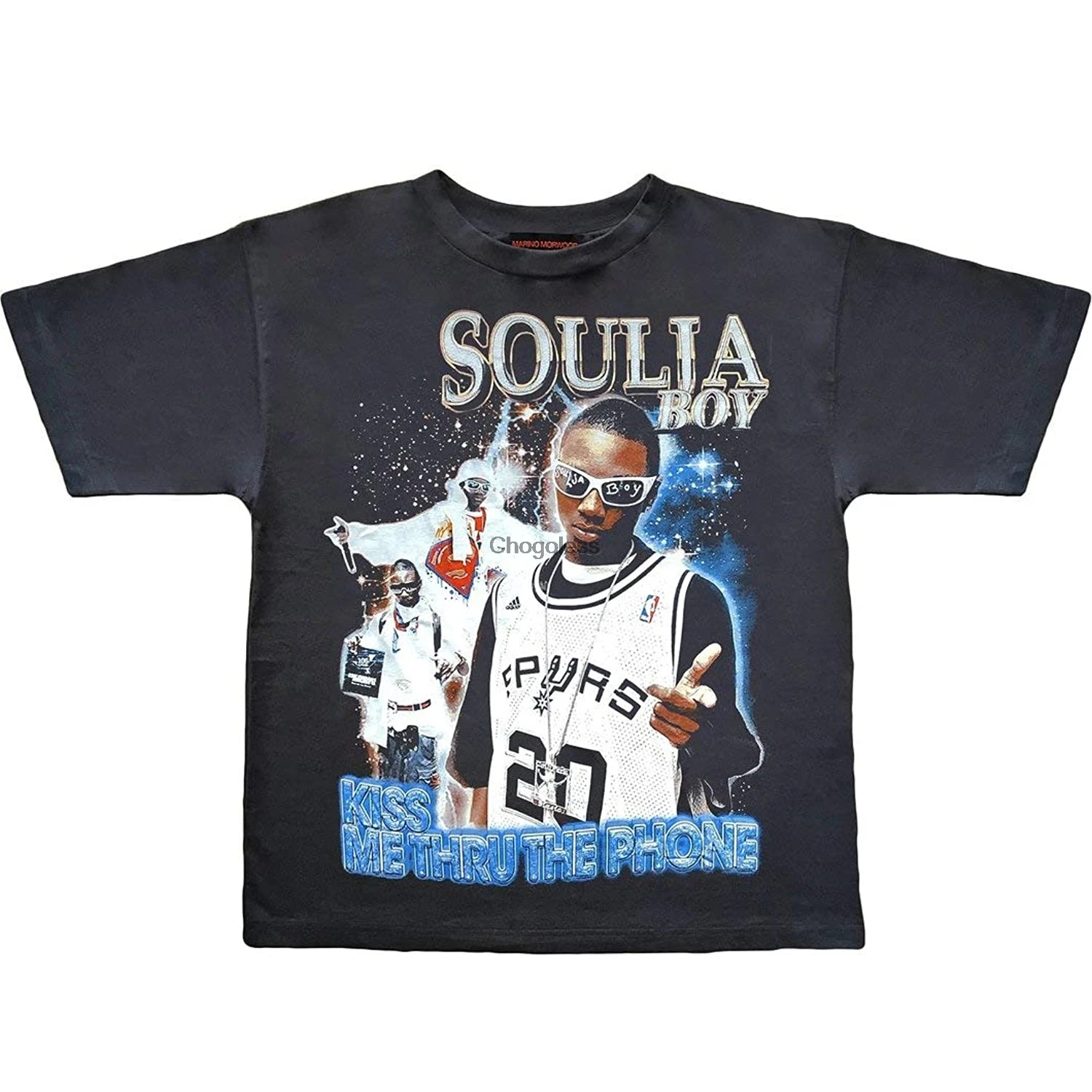 

Men Women Soulja Boy DD0237 Casual Short T Shirts Tee Sleeve