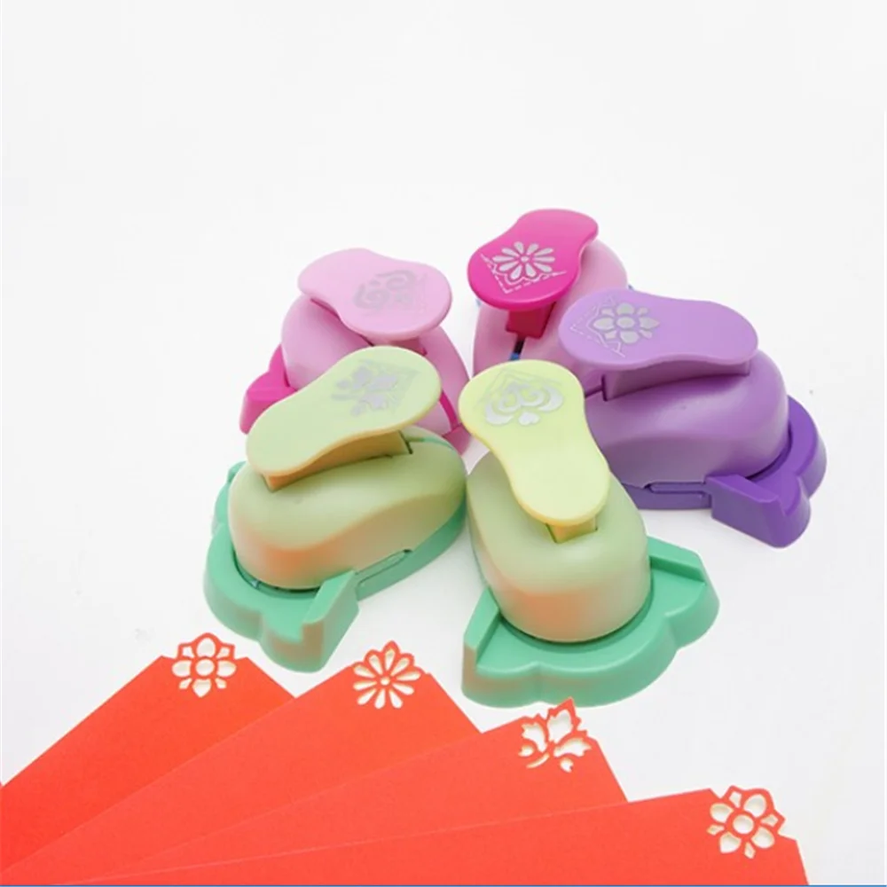 Цветок бумажный рычаг угол Дырокол DIY инструмент для скрапбукинга ручной работы