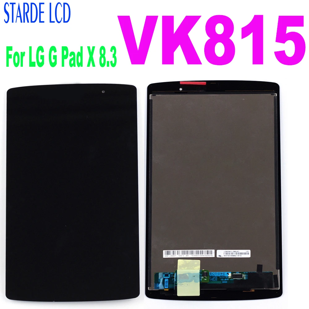 ЖК-дисплей STARDE для LG G Pad X 8 3 VK815 LD083WU1 кодирующий преобразователь сенсорного экрана