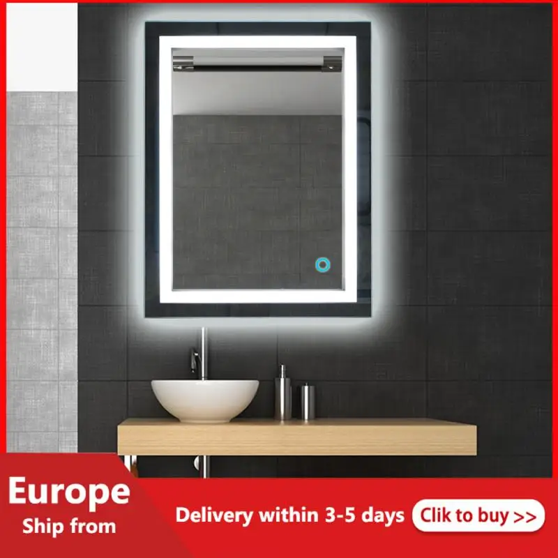 

Modern Led Bathroom Vanity Table Mirror Wall Light Mounted Industrial Bedroom Makeup Wall Lamp Light Waterproof Stainless Steel