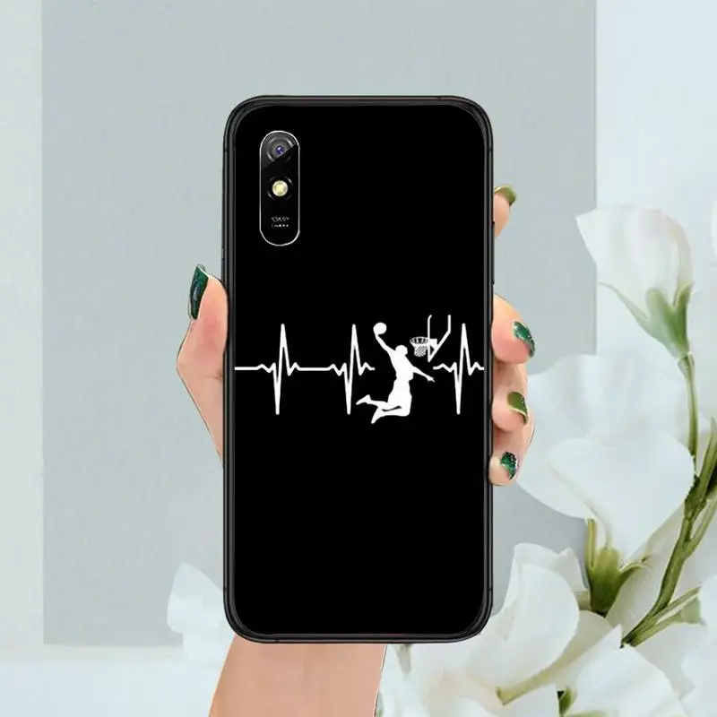 

Sport Love Basketball Texture Phone Case For xiaomi Redmi 5 5A plus 7A 8 note 2 3 4 5 5A 6 7 GO K20 A2