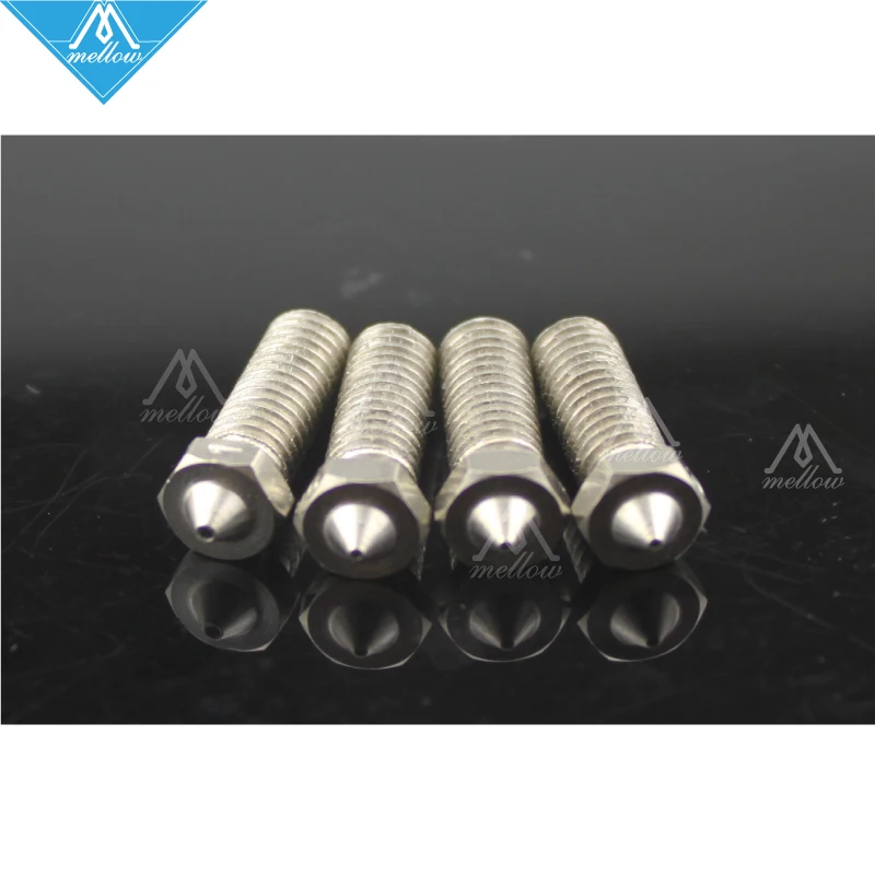 4 шт./лот 3D принтер Volcano дополнительная удлиненная насадка из нержавеющей стали M6