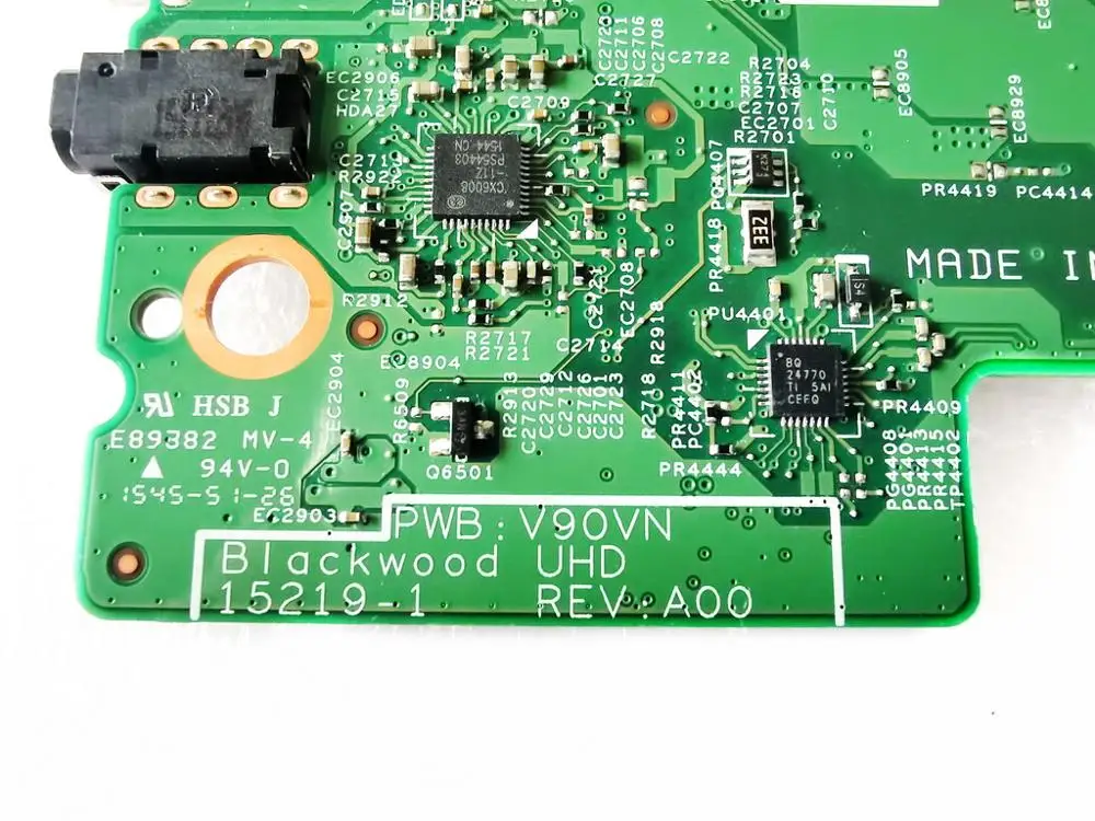 Оригинальный Для DELL 15-7568 материнская плата для ноутбука I7-6500U 15219-1 испытанное