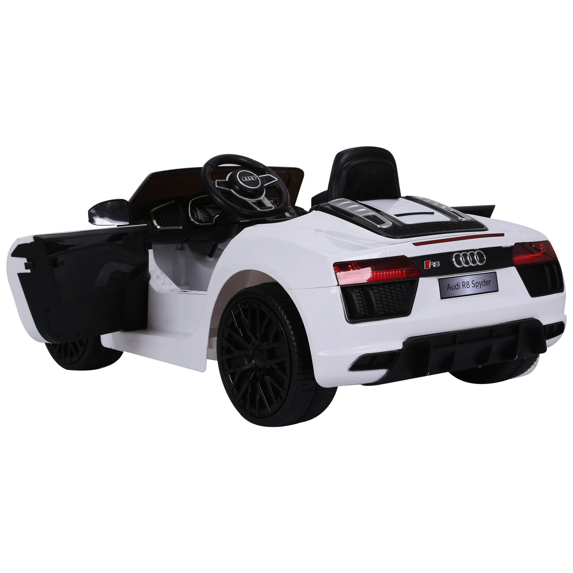 Электровелосипед для Nino 3-8 Anos Audi R8 con Mando a Distancia MP3 USB Luces y Sonidos Asiento de Cuero Apertura Puerta 123 |