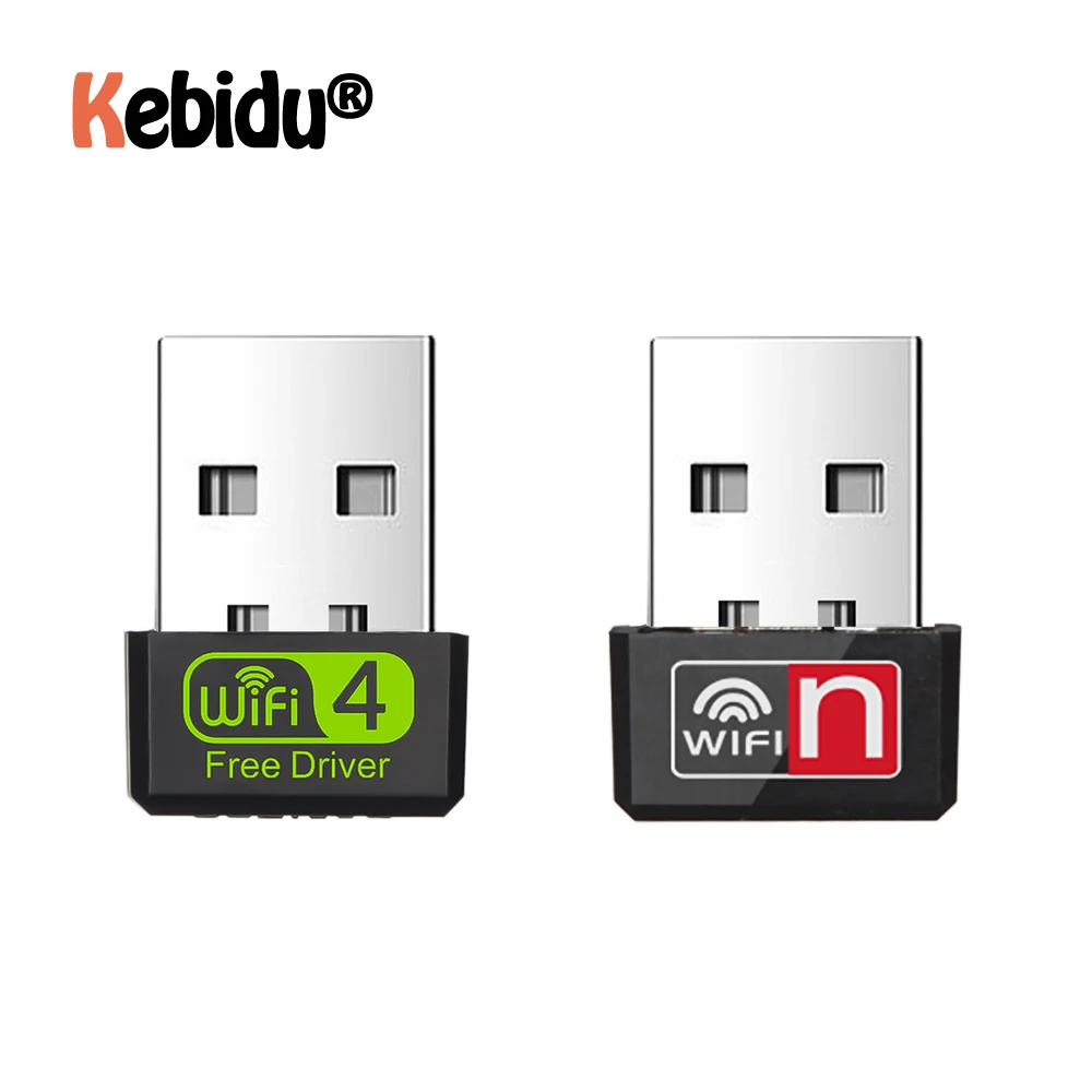 Мини-USB адаптер 150 Мбит/с Wi-Fi MT7601 для ПК USB Ethernet ключ 2 4G сетевая карта приемник два