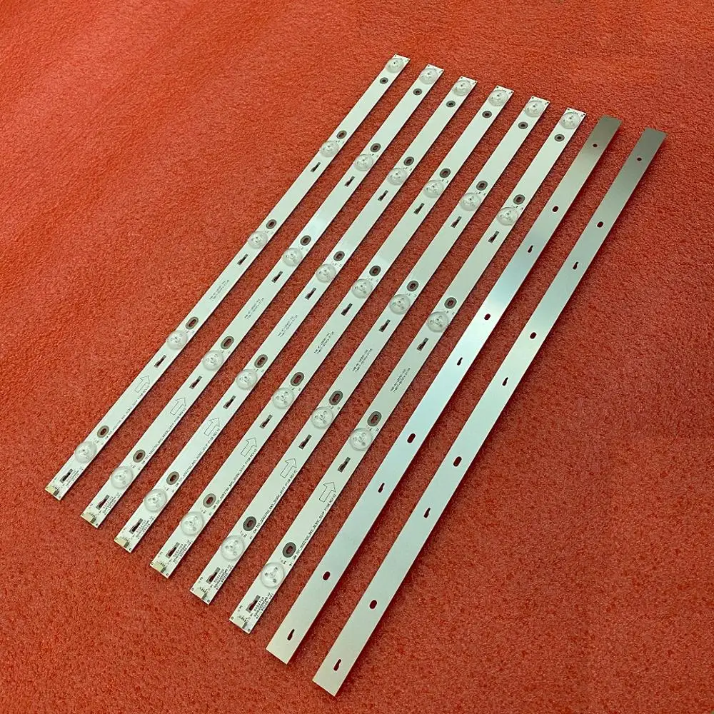 8 шт./компл. светодиодный подсветка полосы для TCL 50D2700 50FS3800 50FA3213 F50S3803 LVF500NDEE 50D2720 4C