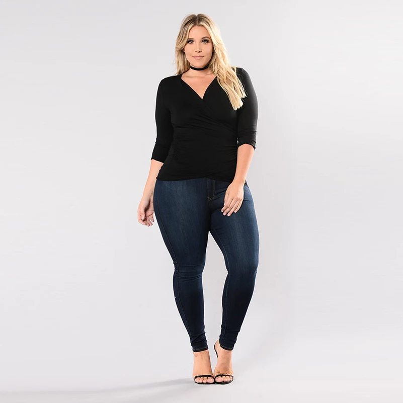 Джинсы-карандаш женские облегающие повседневные длинные брюки-бойфренды из 2019