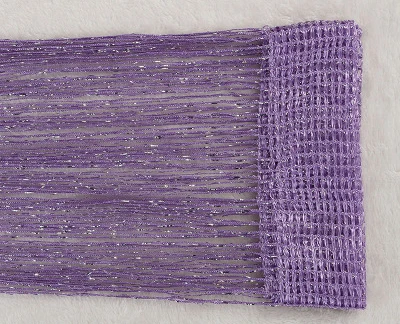 purple 1x2 м струнная занавеска блестящая кисточка линия занавески s для гостиной кухни окна двери делитель драпировка Декор балдахин - Цвет: purple